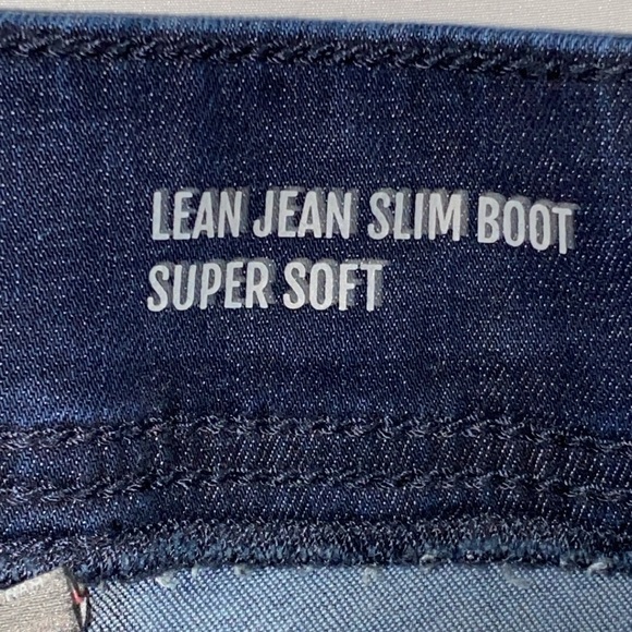 Torrid Lean Jean slim boot Jean Dark Blue Boot Cut Jeans size 1T (14/16Tall) - Picture 3 of 13